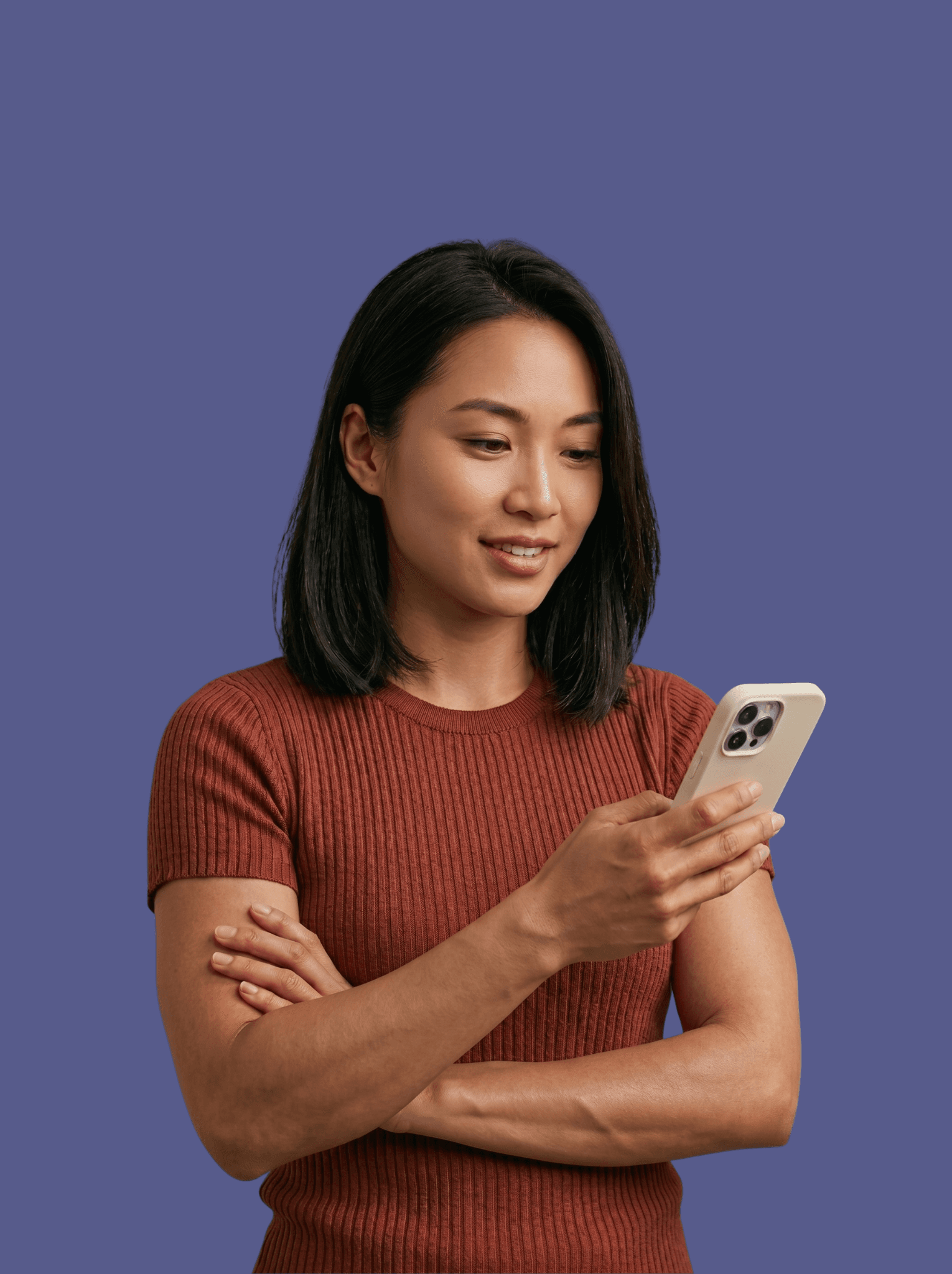 A RivenMD member messaging her care team from her phone.